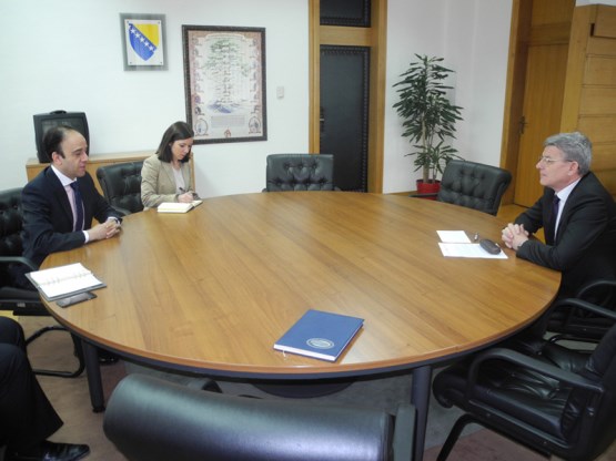 Предсједавајући Представничког дома Шефик Џаферовић сусрео се с амбасадором Републике Египат 